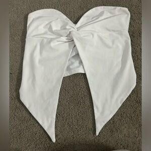 white tube top